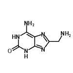 CAS#: 953072-21-4， 6-Amino-8-(aminomethyl)-1,3-dihydro-2H-purin-2-one