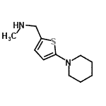 CAS#: 953409-06-8， N-Methyl-1-[5-(1-piperidinyl)-2-thienyl]methanamine