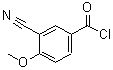 CAS#: 95383-40-7， 3-Cyano-4-methoxybenzoyl chloride