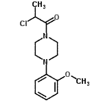 CAS#: 95395-48-5， 2-Chloro-1-[4-(2-methoxyphenyl)-1-piperazinyl]-1-propanone