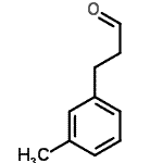 结构式 CAS# 95416-60-7, 3-(3-甲基苯基)丙醛