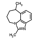 CAS#: 95492-97-0， 2,7-Dimethyl-4,5,6,7-tetrahydroimidazo[4,5,1-jk][1]benzazepine