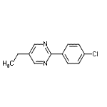 CAS#: 95495-06-0， 2-(4-Chlorophenyl)-5-ethylpyrimidine
