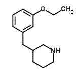 CAS#: 955287-94-2， 3-(3-Ethoxybenzyl)piperidine