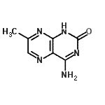 CAS#: 95581-91-2， 4-Amino-7-methyl-2(1H)-pteridinone