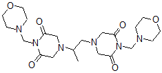 CAS#: 95604-83-4， Bis(4-morpholinomethyl-3,5-dioxopiperazin-1-yl)propane