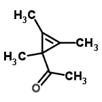 CAS#: 95641-38-6， 1-(1,2,3-Trimethyl-2-cyclopropen-1-yl)ethanone