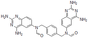 CAS#: 95651-93-7， N-(2,4-Diaminoquinazolin-6-Yl)-N-[[4-[[(2,4-Diaminoquinazolin-6-Yl)-Formylamino]Methyl]Phenyl]Methyl]Formamide