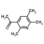 CAS#: 95652-44-1， 1-(2,5,6-Trimethyl-3-pyridinyl)ethanone