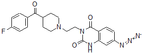 CAS#: 95653-71-7， 7-Azidoketanserin