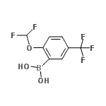 CAS#: 958451-77-9， [2-(Difluoromethoxy)-5-(trifluoromethyl)phenyl]boronic acid