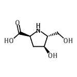 CAS#: 95863-87-9， (4S,5R)-4-Hydroxy-5-(hydroxymethyl)-L-proline