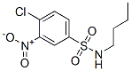 structure of CAS# 96-61-7, N-Butyl-4-chloro-3-nitrobenzenesulphonamide;N-Butyl-4-Chloro-3-Nitro-Benzenesulfonamide;N-Butyl-4-Chloro-3-Nitrobenzenesulphonamide;Zinc05045877