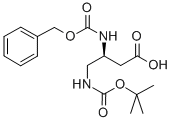CAS#: 96186-30-0， (S)-4-[[(1,1-Dimethylethoxy)Carbonyl]Amino]-3-[[(Phenylmethoxy)Carbonyl]Amino]-Butanoic Acid