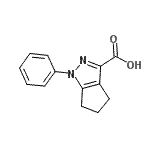 CAS#: 96197-36-3， 1-Phenyl-1,4,5,6-tetrahydrocyclopenta[c]pyrazole-3-carboxylic acid