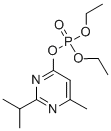 structure of CAS# 962-58-3, Diethyl (6-Methyl-2-Propan-2-Ylpyrimidin-4-Yl) Phosphate;Diethyl (2-Isopropyl-6-Methyl-Pyrimidin-4-Yl) Phosphate;Phosphoric Acid Diethyl (2-Isopropyl-6-Methyl-4-Pyrimidinyl) Ester;Phosphoric Acid Diethyl (2-Isopropyl-6-Methyl-Pyrimidin-4-Yl) Ester