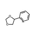 CAS#: 96517-55-4， 2-(1,3-Dioxolan-4-yl)pyridine