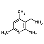 CAS#: 96551-20-1， 3-(Aminomethyl)-4,6-dimethyl-2-pyridinamine