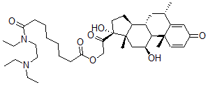 CAS#: 96608-40-1， 6-Methylprednisolone-21-Hemisuberate N,N,N'-Triethylenediamine Amide