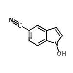 CAS#: 96631-82-2， 1-Hydroxy-1H-indole-5-carbonitrile