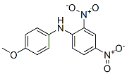 structure of CAS# 967-35-1, N-(4-Methoxyphenyl)-2,4-dinitroaniline;N-(4-Methoxyphenyl)-2,4-Dinitro-Aniline;(2,4-Dinitrophenyl)-(4-Methoxyphenyl)Amine;N-(4-Methoxyphenyl)-2,4-Dinitroanaline