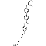 CAS#: 96757-94-7， 4-(Heptyloxy)phenyl 4'-(2-methylbutyl)-4-biphenylcarboxylate