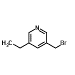 CAS#: 96838-56-1， 3-(Bromomethyl)-5-ethylpyridine