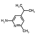 CAS#: 96842-10-3， 4-Isopropyl-6-methyl-2-pyridinamine