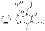 CAS 登录号：96865-83-7， 8-(4-羧甲基氧基)苯基-1,3-二丙基黄嘌呤