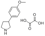 结构式 CAS# 96877-34-8, 3-(4-甲氧基苯基)吡咯烷草酸盐