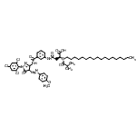 CAS#: 97171-73-8， (2S)-4-[[3-[[4-(4-methoxyphenyl)azo-5-oxo-1-(2,4,6-trichlorophenyl)-4H-pyrazol-3-yl]carbamoyl]phenyl]amino]-2-(2-methylpropanoyl-octadecyl-amino)-4-oxo-butanoic acid
