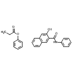 CAS#: 97258-51-0， Phenyl propanoate - 3-hydroxy-N-phenyl-2-naphthamide (1:1)