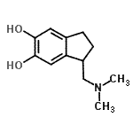 CAS#: 97352-28-8， 1-[(Dimethylamino)methyl]-5,6-indanediol