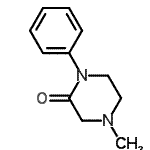 CAS#: 97406-70-7， 4-methyl-1-phenyl-piperazin-2-one