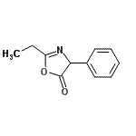 CAS#: 97485-14-8， 2-Ethyl-4-phenyl-1,3-oxazol-5(4H)-one