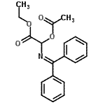 CAS#: 97611-55-7， Ethyl acetoxy[(diphenylmethylene)amino]acetate