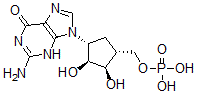 CAS#: 97727-47-4， Carbocyclic Guanosine Monophosphate