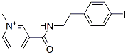 CAS#: 97807-21-1， 1-Methyl-3-(N (4-Iodophenylethyl)Carbamoyl)Pyridinium