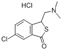 CAS#: 97874-38-9， 6-Chloro-3-((Dimethylamino)Methyl)-Benzo[c]Thiophen-1(3H)-One Hydrochloride