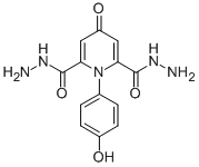 CAS#: 97941-97-4， 1,4-Dihydro-1-(4-Hydroxyphenyl)-4-Oxo-2,6-Pyridinedicarboxylic Acid Dihydrazide