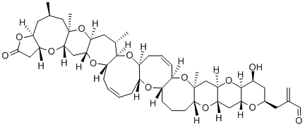 CAS#: 98112-41-5， Brevetoxin A