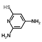 CAS 登录号：98143-07-8， 4,6-二氨基-2(1H)-吡啶硫酮