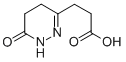 structure of CAS# 98334-84-0, 3-(6-Oxo-1,4,5,6-Tetrahydro-Pyridazin-3-Yl)-Propionic Acid;3-(6-Keto-4,5-Dihydro-1H-Pyridazin-3-Yl)Propionate;Zinc00180523