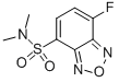 structure of CAS# 98358-90-8, 7-Fluoro-N,N-Dimethyl-2,1,3-Benzoxadiazole-4-Sulfonamide;7-Fluoro-N,N-Dimethyl-Benzofurazan-4-Sulfonamide;4-(Dimethylaminosulfonyl)-7-Fluoro-2,1,3-Benzoxadiazole;4-(N,N-Dimethylsulfamoyl)-7-Fluorobenzofurazan