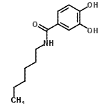 CAS#: 98378-56-4， N-Hexyl-3,4-dihydroxybenzamide