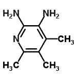CAS 登录号：98427-08-8， 4,5,6-三甲基-2,3-吡啶二胺