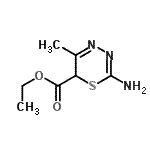 CAS 登录号：98432-48-5， 乙基2-氨基-5-甲基-6H-1,3,4-噻二嗪-6-羧酸酯