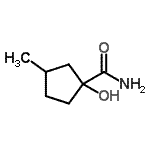 CAS#: 98435-63-3， 1-Hydroxy-3-methylcyclopentanecarboxamide
