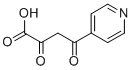 结构式 CAS# 98589-58-3, alpha,gamma-二氧代-4-吡啶丁酸