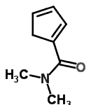 CAS#: 98593-12-5， N,N-dimethylcyclopenta-1,3-diene-1-carboxamide